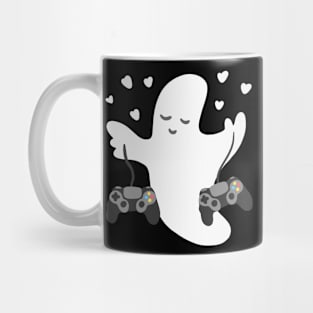 Gamer Halloween Ghost Mug